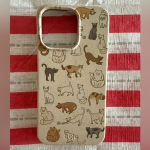 NEW Pela Biodegradable Cat iPhone 13 Pro Case